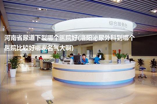 河南省尿道下裂哪个医院好(洛阳泌尿外科到哪个医院比较好哪家名气大啊)